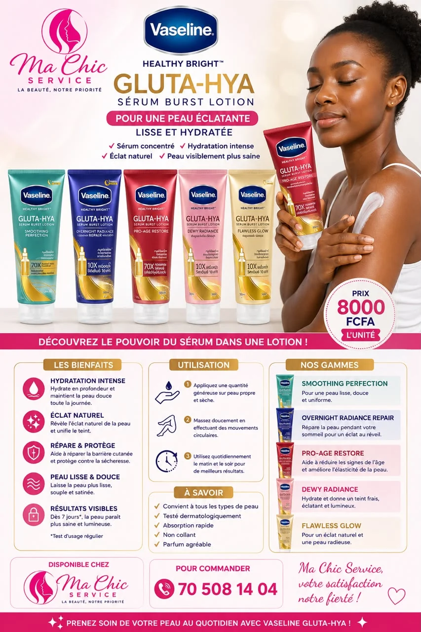 Vaseline Healthy Bright Gluta-Hya Serum Burst Lotion