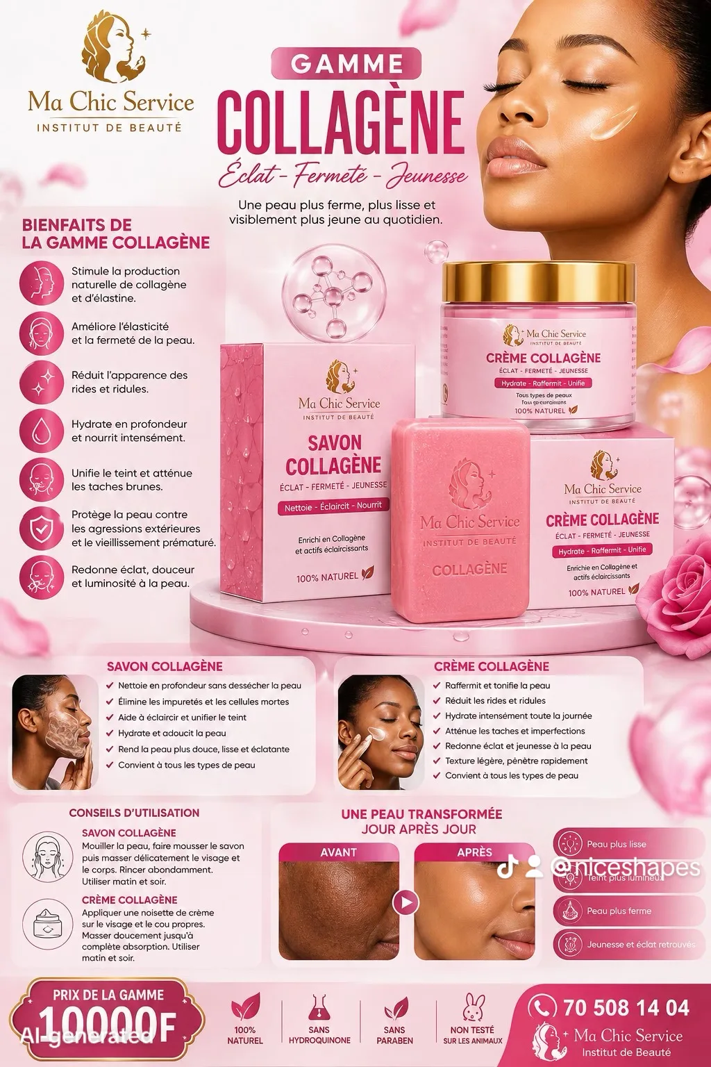 Gamme collagène