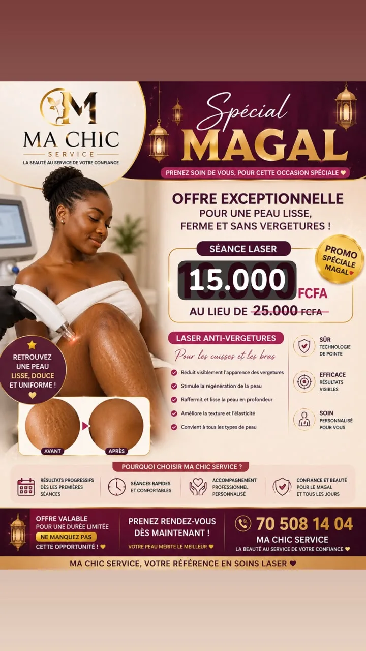 Séance Laser Anti-Vergetures — Spécial Magal